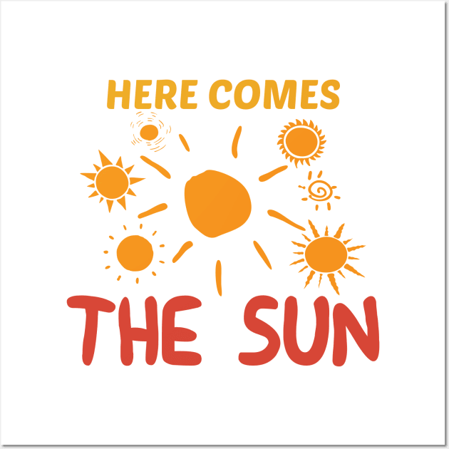 Here comes the sun Wall Art by theramashley